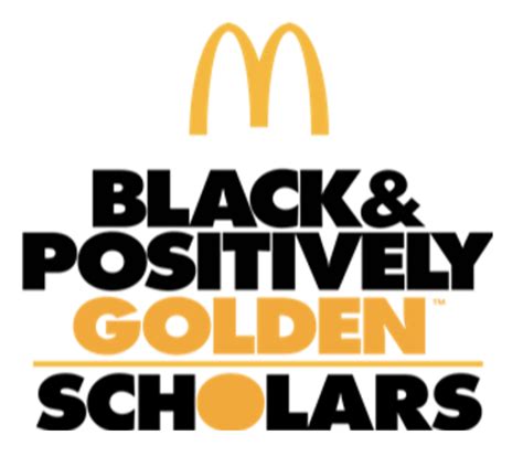 ronald mcdonald house scholarship|mcdonald's black and positively golden.